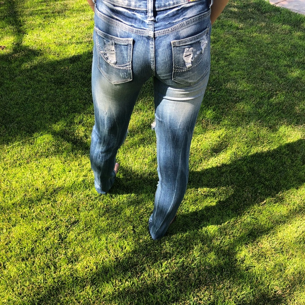 Machine ripped jeans - Picture 5 of 6